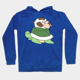 Little Cow Big Turtle Hoodie